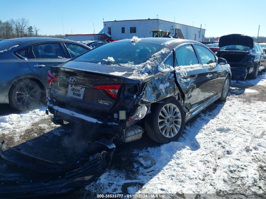 2015 HYUNDAI SONATA LIMITED - 5NPE34AFXFH100383