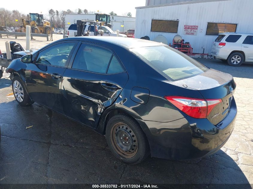 2014 TOYOTA COROLLA L/LE/LE PLS/PRM/S/S PLS - 5YFBURHE1EP080312