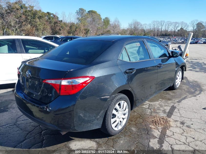 2014 TOYOTA COROLLA L/LE/LE PLS/PRM/S/S PLS - 5YFBURHE1EP080312