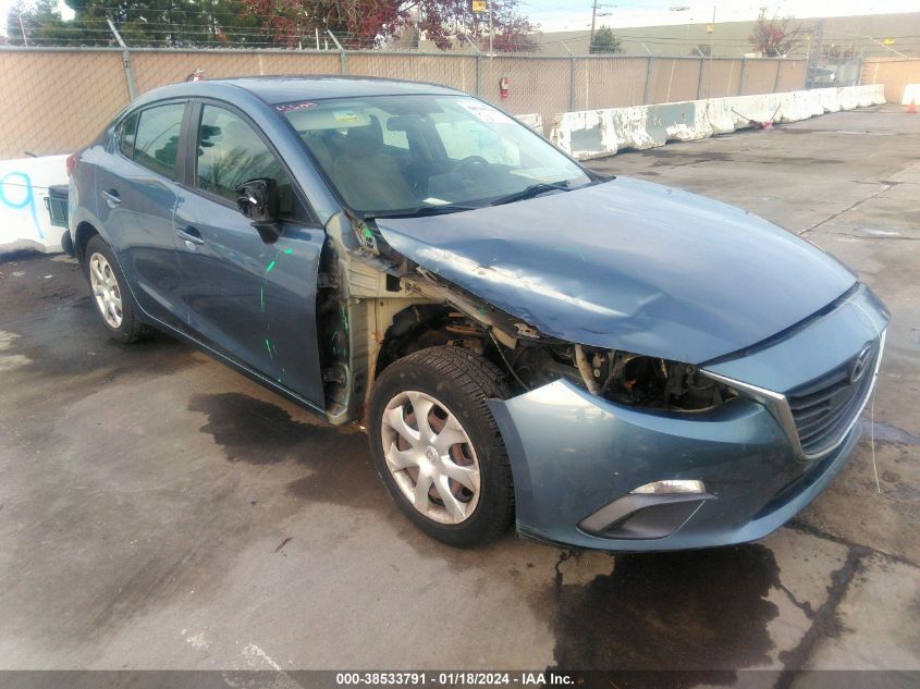 2016 MAZDA MAZDA3 I SPORT - 3MZBM1T74GM257470