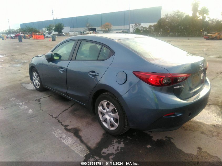 2016 MAZDA MAZDA3 I SPORT - 3MZBM1T74GM257470