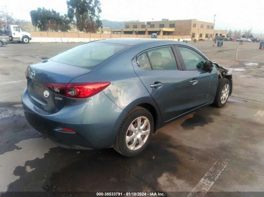 2016 MAZDA MAZDA3 I SPORT - 3MZBM1T74GM257470