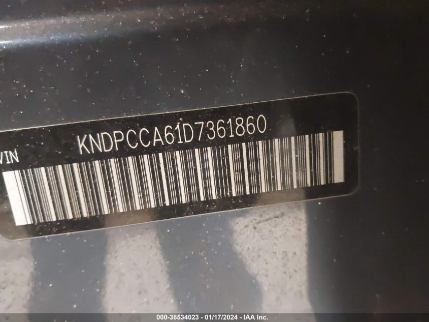 2013 KIA SPORTAGE SX - KNDPCCA61D7361860