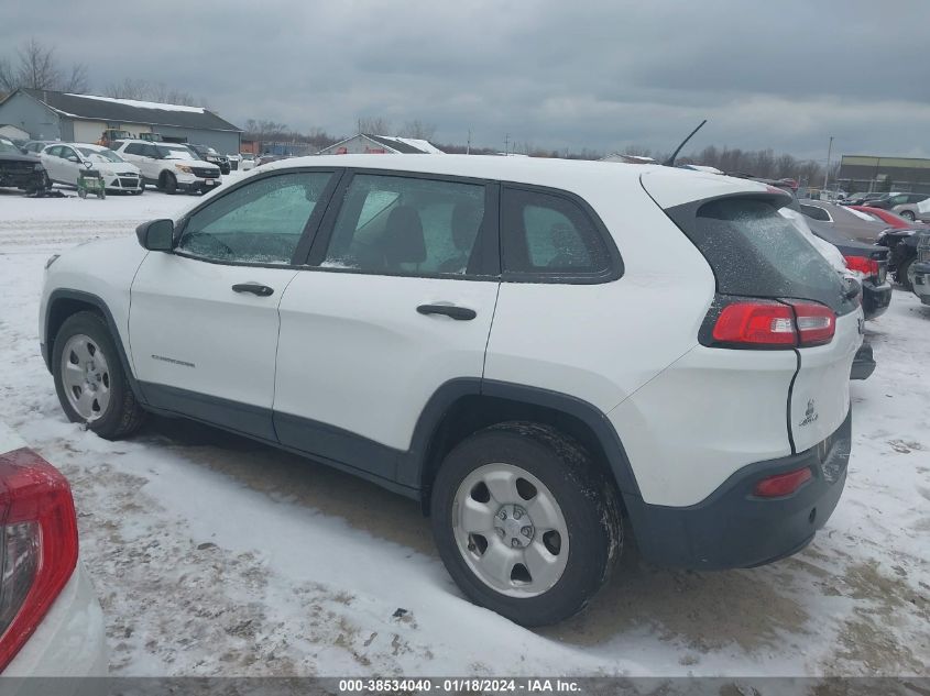 2017 JEEP CHEROKEE SPORT - 1C4PJMAB9HD234306