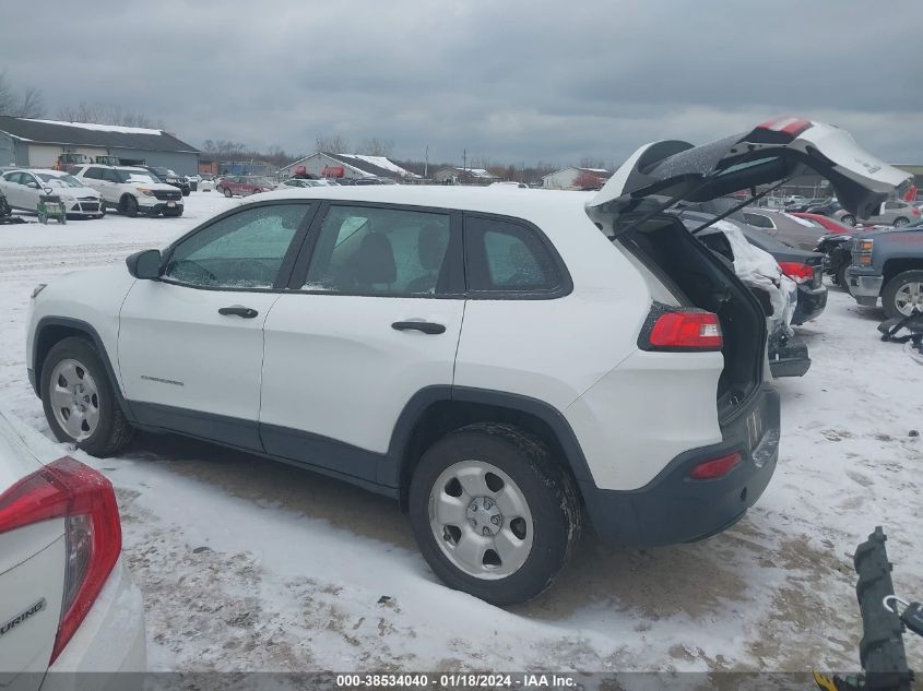2017 JEEP CHEROKEE SPORT - 1C4PJMAB9HD234306