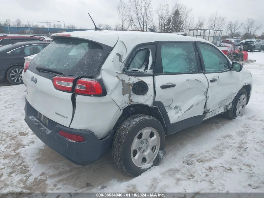 2017 JEEP CHEROKEE SPORT - 1C4PJMAB9HD234306