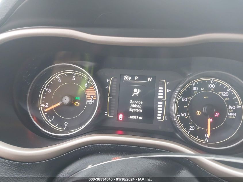 2017 JEEP CHEROKEE SPORT - 1C4PJMAB9HD234306