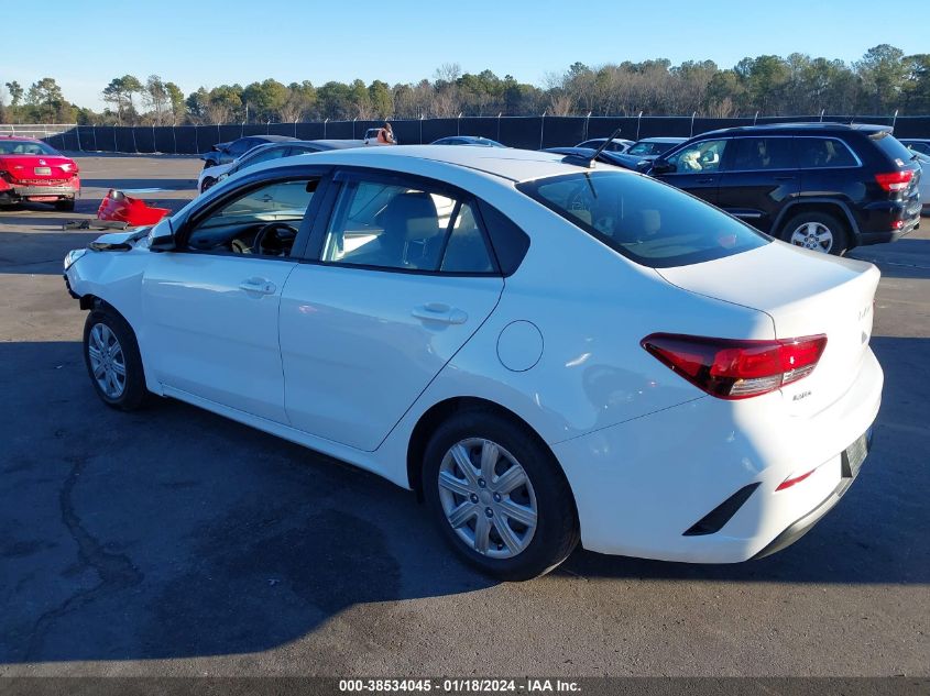 2022 KIA RIO S - 3KPA24AD4NE496586