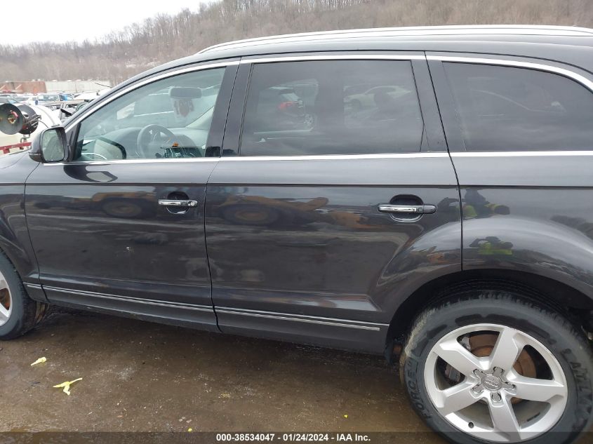 2014 AUDI Q7 3.0 TDI PREMIUM - WA1LMAFE9ED007890