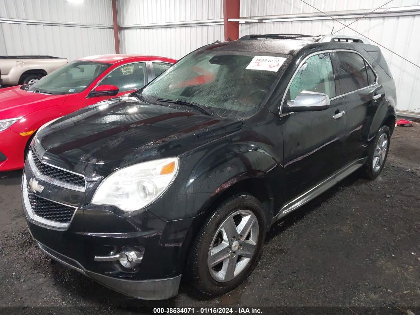 2014 CHEVROLET EQUINOX LTZ - 2GNALDEK0E6146286