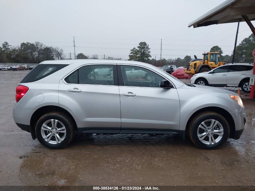 2013 CHEVROLET EQUINOX LS - 2GNALBEK8D1269642