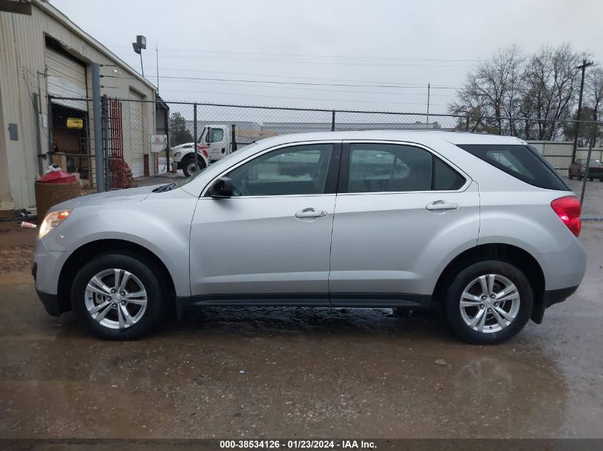 2013 CHEVROLET EQUINOX LS - 2GNALBEK8D1269642