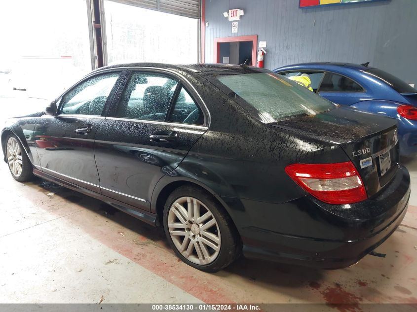 WDDGF54X09R070999 | 2009 MERCEDES-BENZ C 300