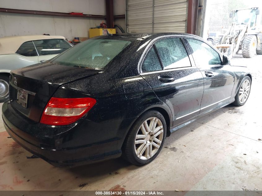 WDDGF54X09R070999 | 2009 MERCEDES-BENZ C 300