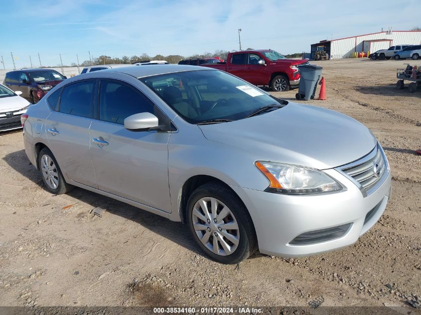 3N1AB7AP0EL671023 | 2014 NISSAN SENTRA