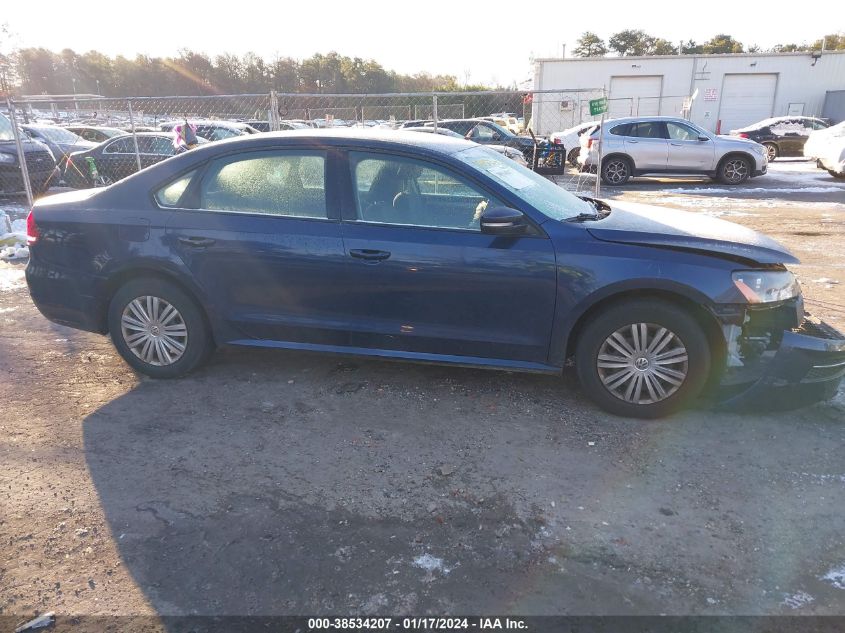 2014 VOLKSWAGEN PASSAT S - 1VWAT7A39EC044661