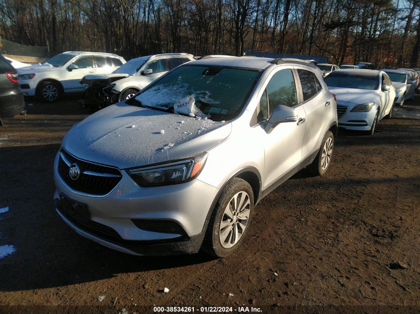 2017 BUICK ENCORE PREFERRED - KL4CJESBXHB091715