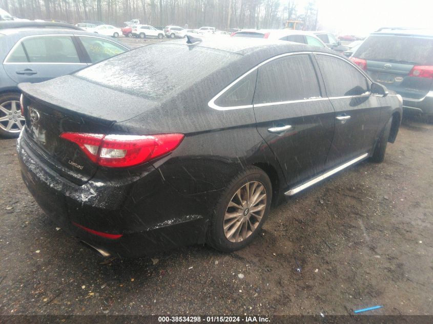 2015 HYUNDAI SONATA LIMITED - 5NPE34AF8FH143586