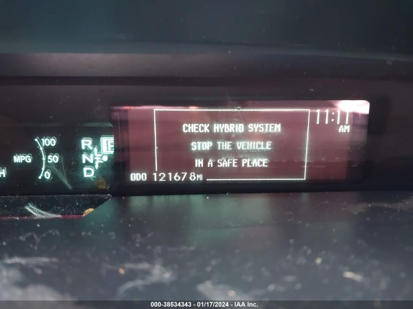 2014 TOYOTA PRIUS TWO - JTDKN3DU3E1780067