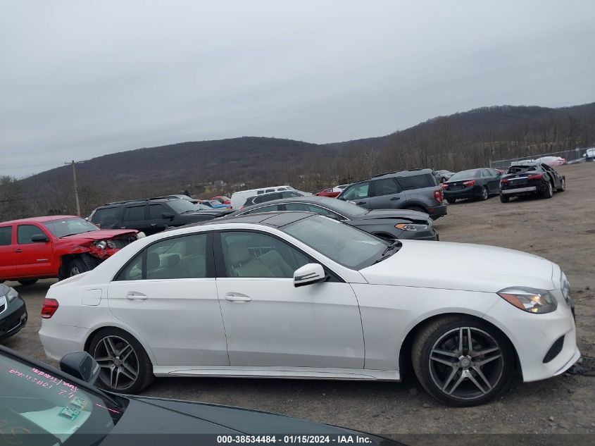 2014 MERCEDES-BENZ E 350 4MATIC - WDDHF8JB6EB049740