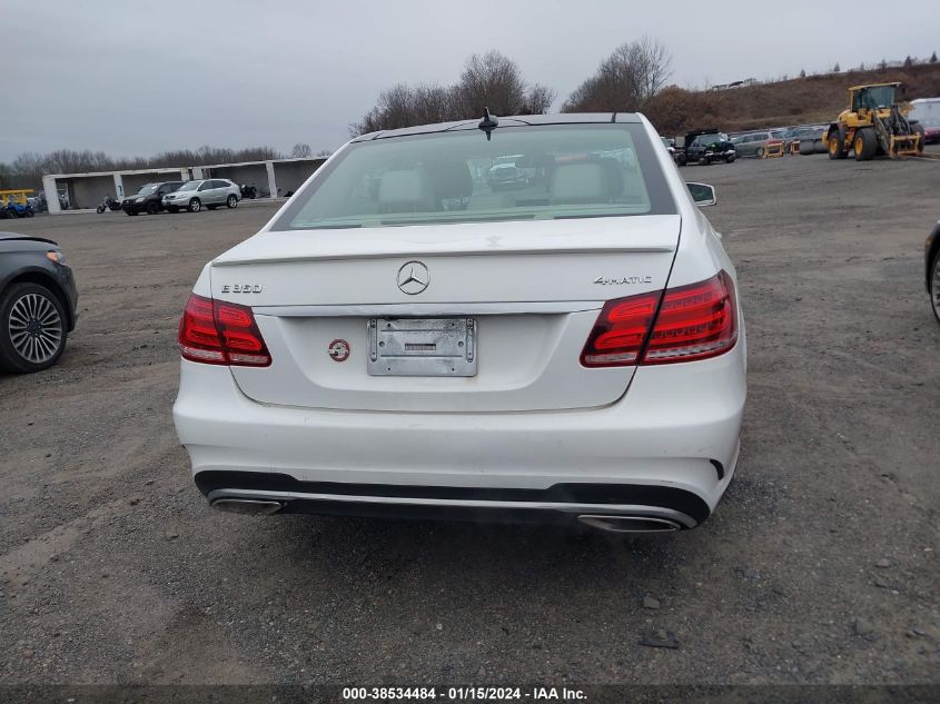2014 MERCEDES-BENZ E 350 4MATIC - WDDHF8JB6EB049740