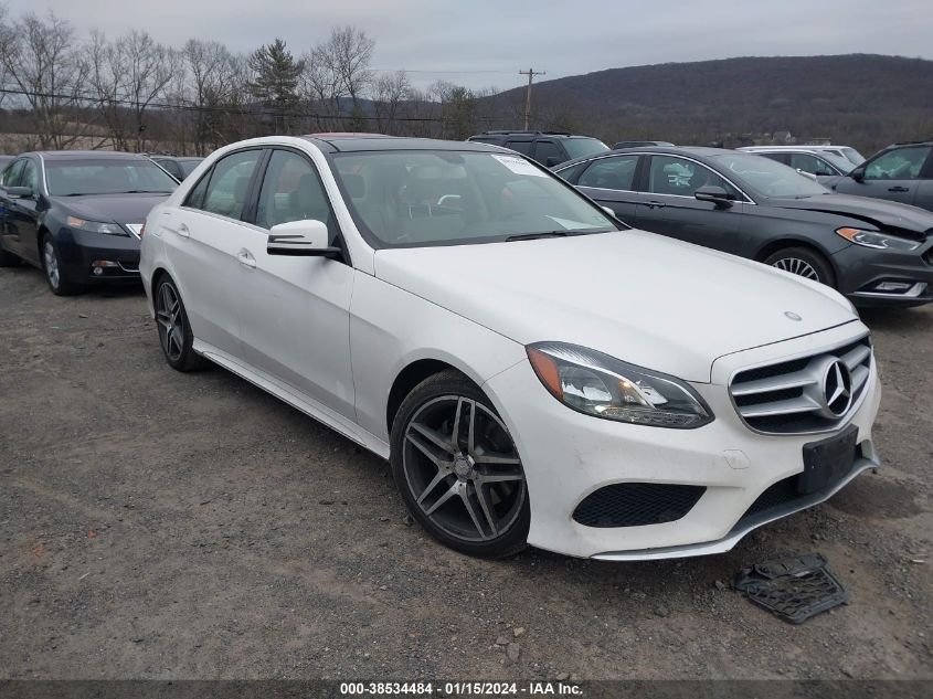 2014 MERCEDES-BENZ E 350 4MATIC - WDDHF8JB6EB049740