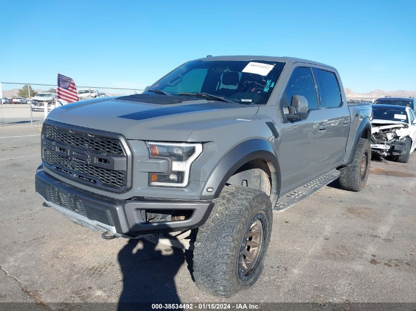 2018 FORD F-150 RAPTOR - 1FTFW1RGXJFB54292