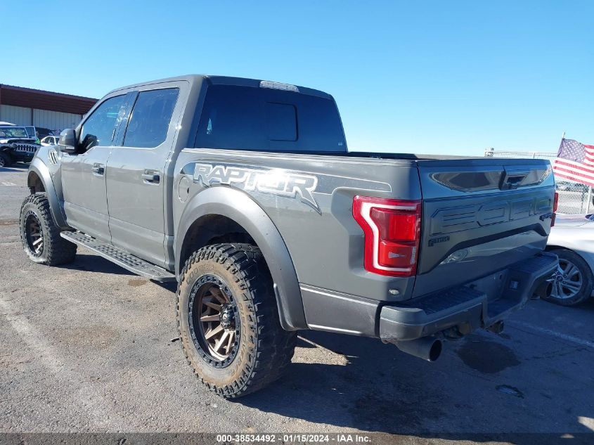 2018 FORD F-150 RAPTOR - 1FTFW1RGXJFB54292