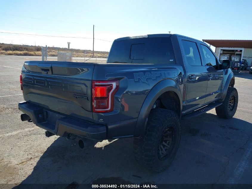 2018 FORD F-150 RAPTOR - 1FTFW1RGXJFB54292