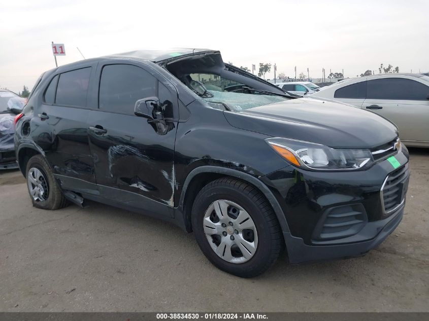 2018 CHEVROLET TRAX LS - 3GNCJKSB2JL284022