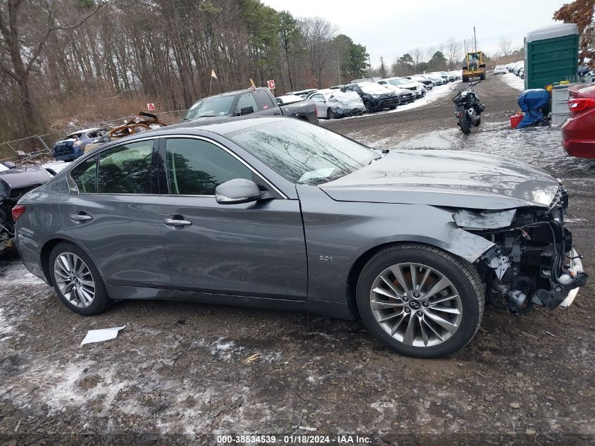 2018 INFINITI Q50 3.0T LUXE - JN1EV7AR7JM441201