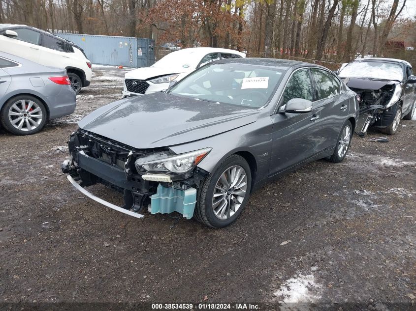 2018 INFINITI Q50 3.0T LUXE - JN1EV7AR7JM441201