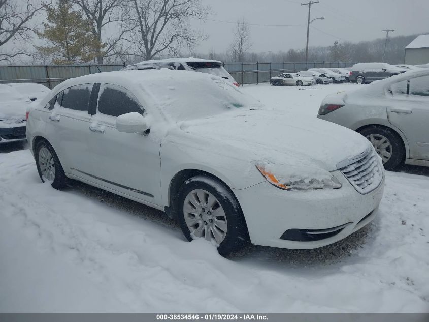 2013 CHRYSLER 200 LX - 1C3CCBABXDN641931