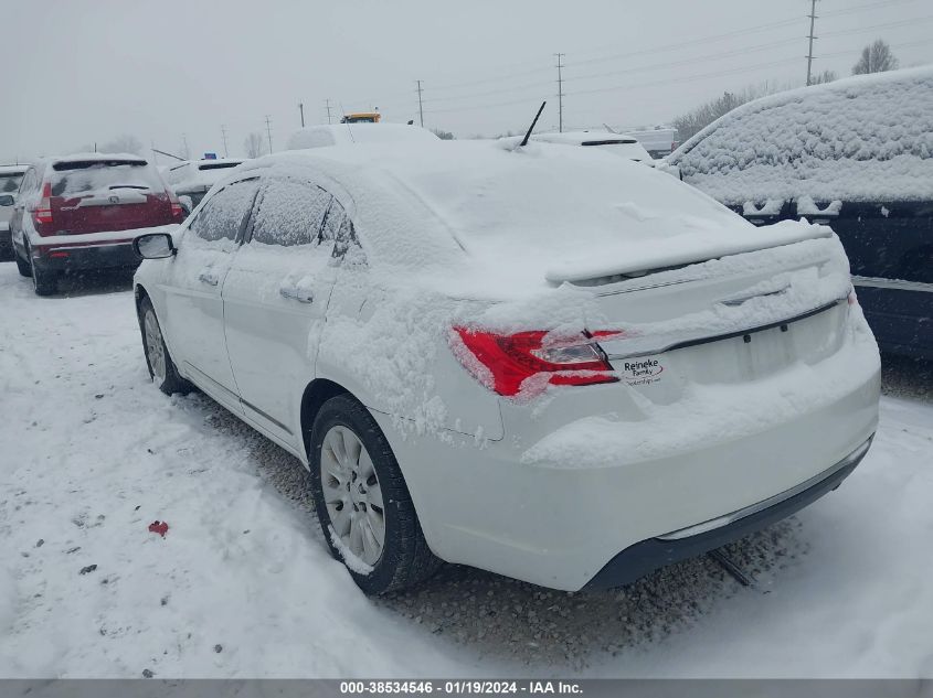 2013 CHRYSLER 200 LX - 1C3CCBABXDN641931