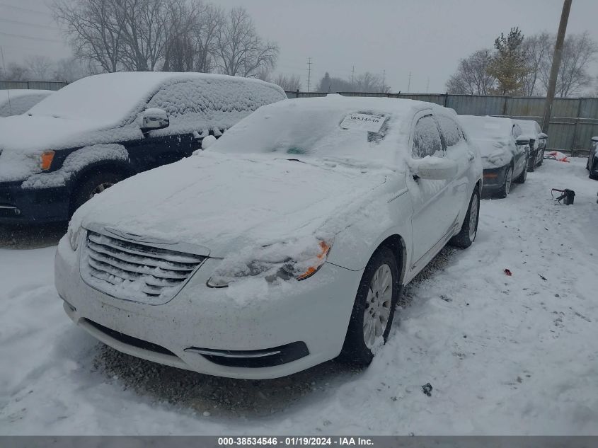 2013 CHRYSLER 200 LX - 1C3CCBABXDN641931