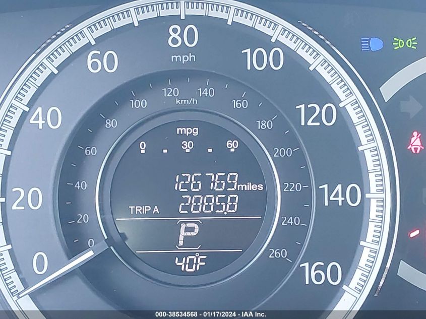 2015 HONDA ACCORD EX-L - 1HGCR2F8XFA151766