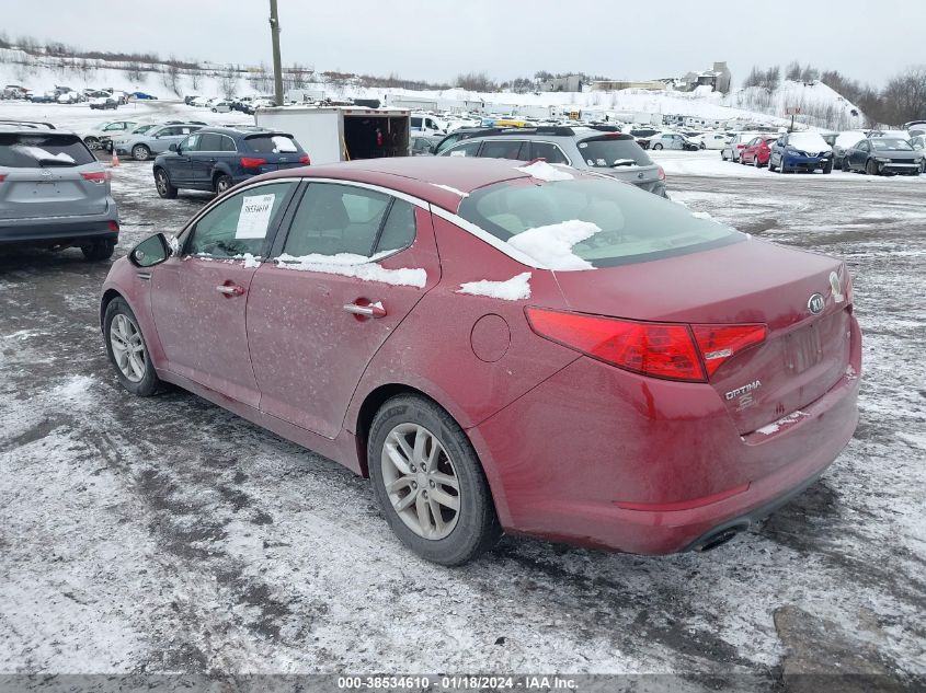 5XXGM4A77DG127712 | 2013 KIA OPTIMA