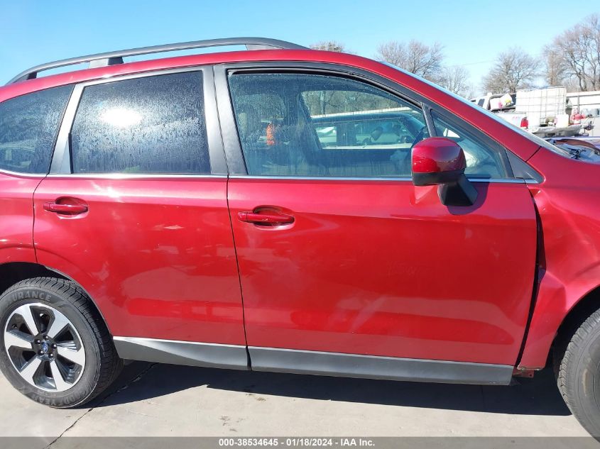 2017 SUBARU FORESTER 2.5I LIMITED - JF2SJAJC9HH462141