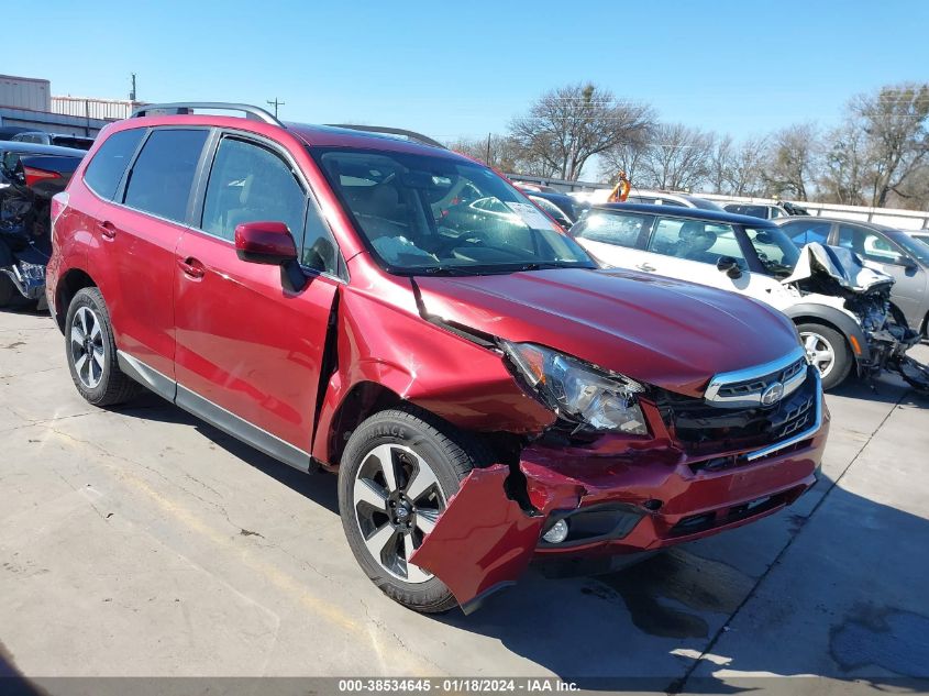 2017 SUBARU FORESTER 2.5I LIMITED - JF2SJAJC9HH462141