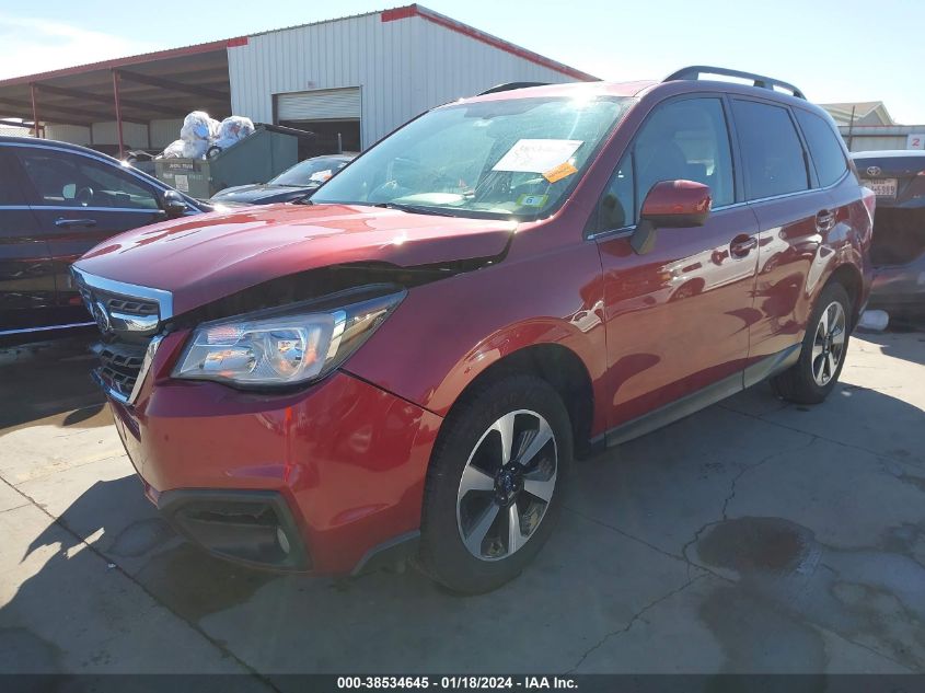 2017 SUBARU FORESTER 2.5I LIMITED - JF2SJAJC9HH462141