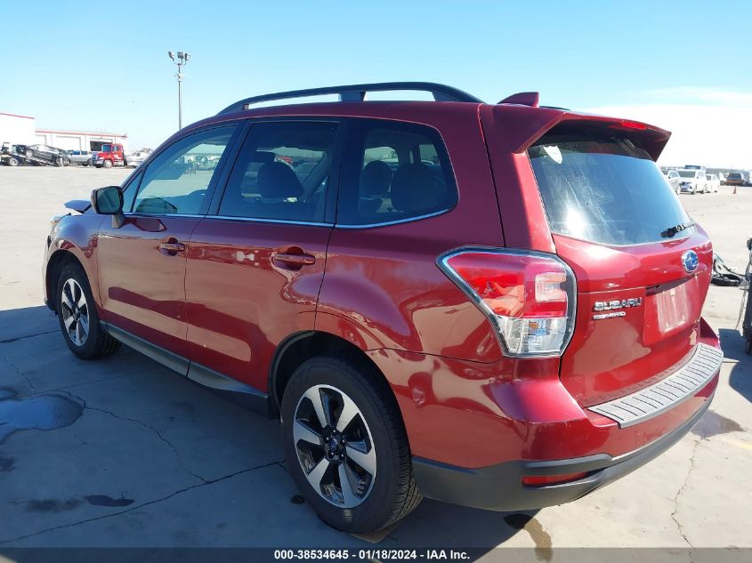 2017 SUBARU FORESTER 2.5I LIMITED - JF2SJAJC9HH462141