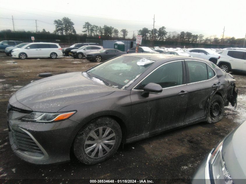 2022 TOYOTA CAMRY LUXE/PURE - 5N1DL0MM3KC557522