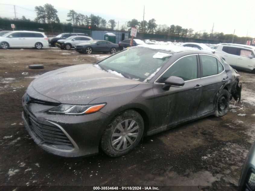 2022 TOYOTA CAMRY LUXE/PURE - 5N1DL0MM3KC557522