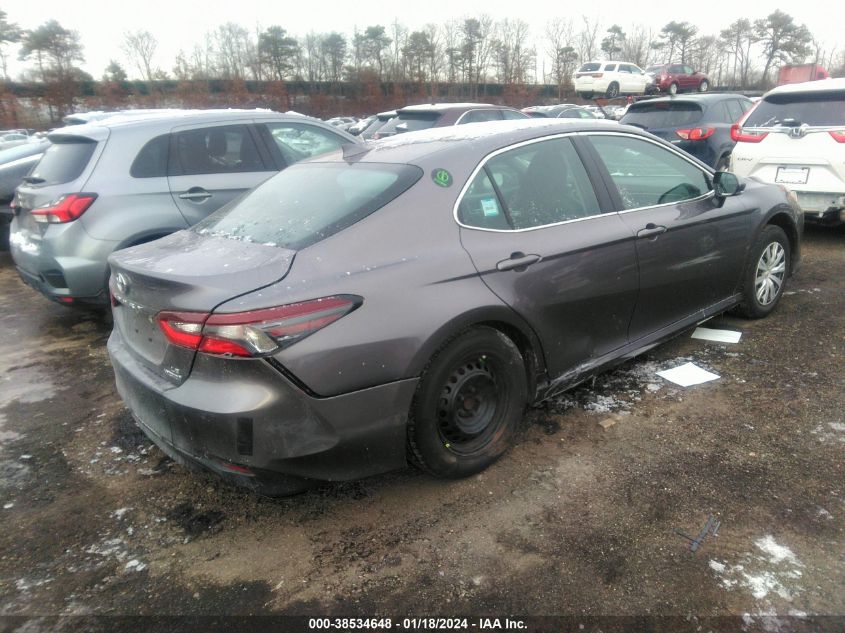2022 TOYOTA CAMRY LUXE/PURE - 5N1DL0MM3KC557522
