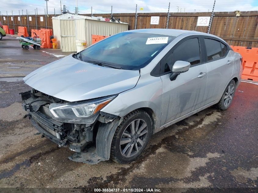 2020 NISSAN VERSA SV XTRONIC CVT - 3N1CN8EV3LL852192
