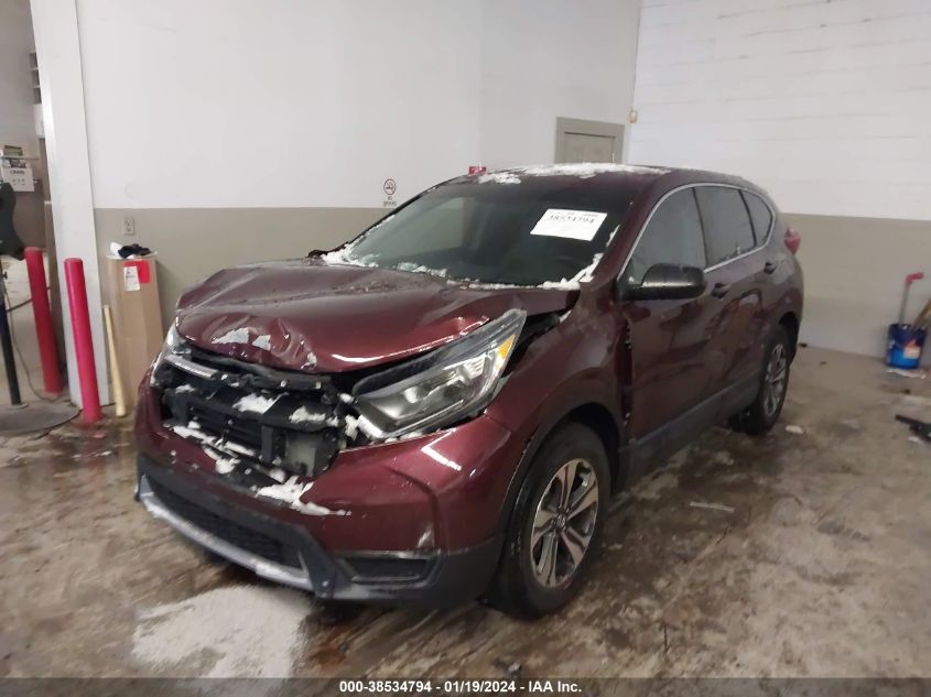 2019 HONDA CR-V LX - 2HKRW6H37KH210401