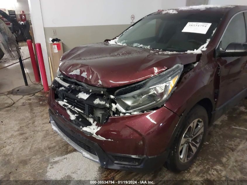 2019 HONDA CR-V LX - 2HKRW6H37KH210401