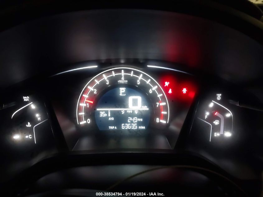 2019 HONDA CR-V LX - 2HKRW6H37KH210401