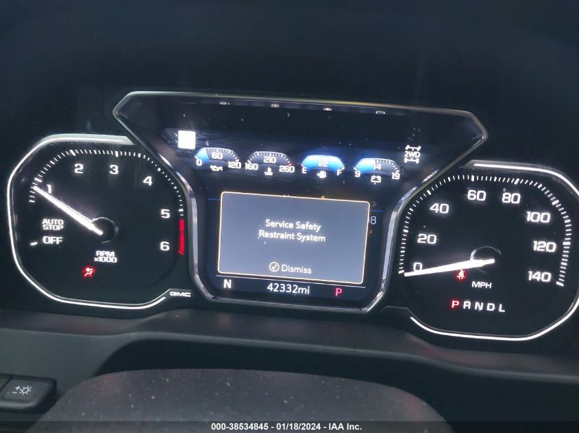 2021 GMC SIERRA 1500 AT4 - 1GTU9EETXMZ258356