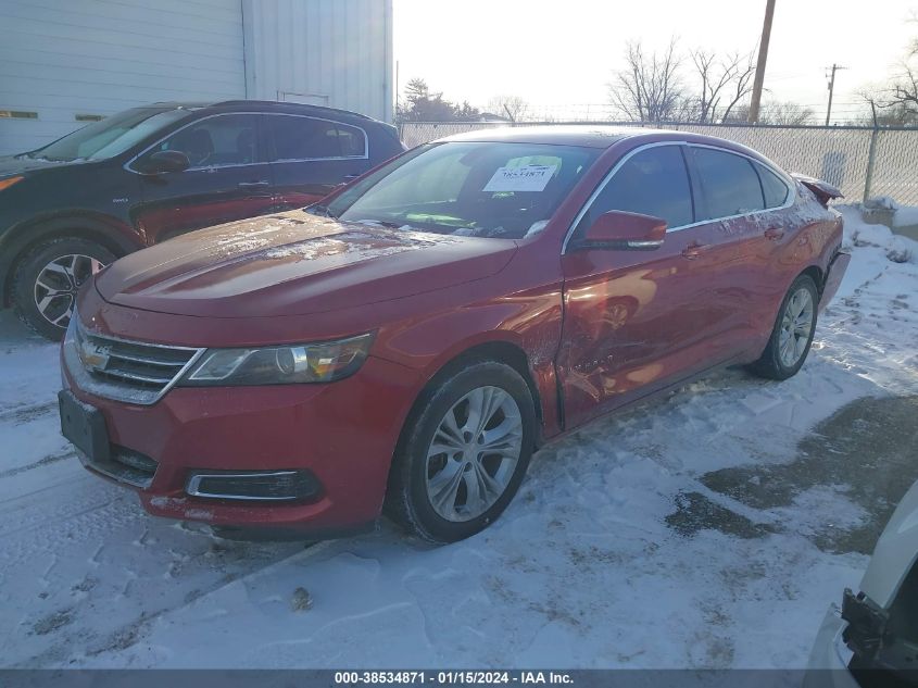 2014 CHEVROLET IMPALA 2LT - 2G1125S3XE9295021